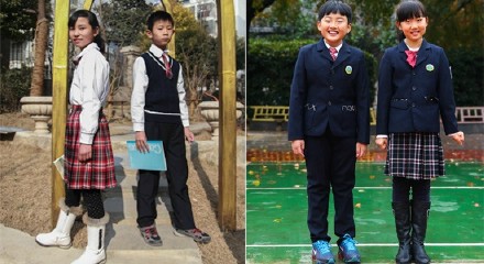 合肥多所小学敲定“英伦风”新款校服 告别运动服 国内 第1张