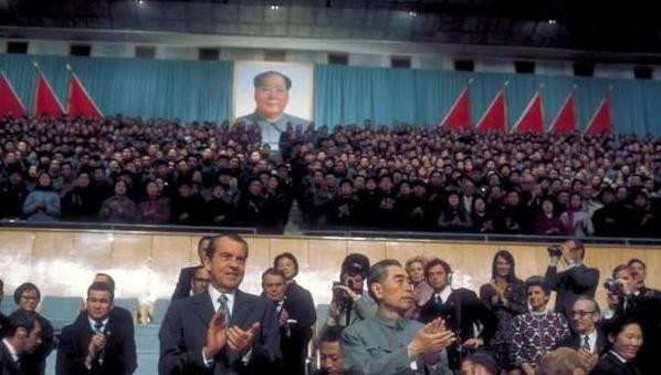 从1972尼克松访华期间珍藏照片看我国的历史影像 历史 第30张